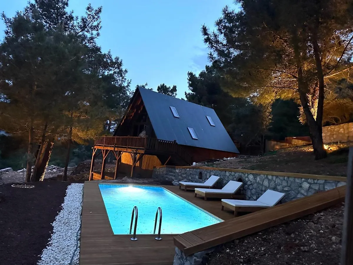 Horská chata Panurlawoodenhouse Oezel Havuz& Sauna Mavi