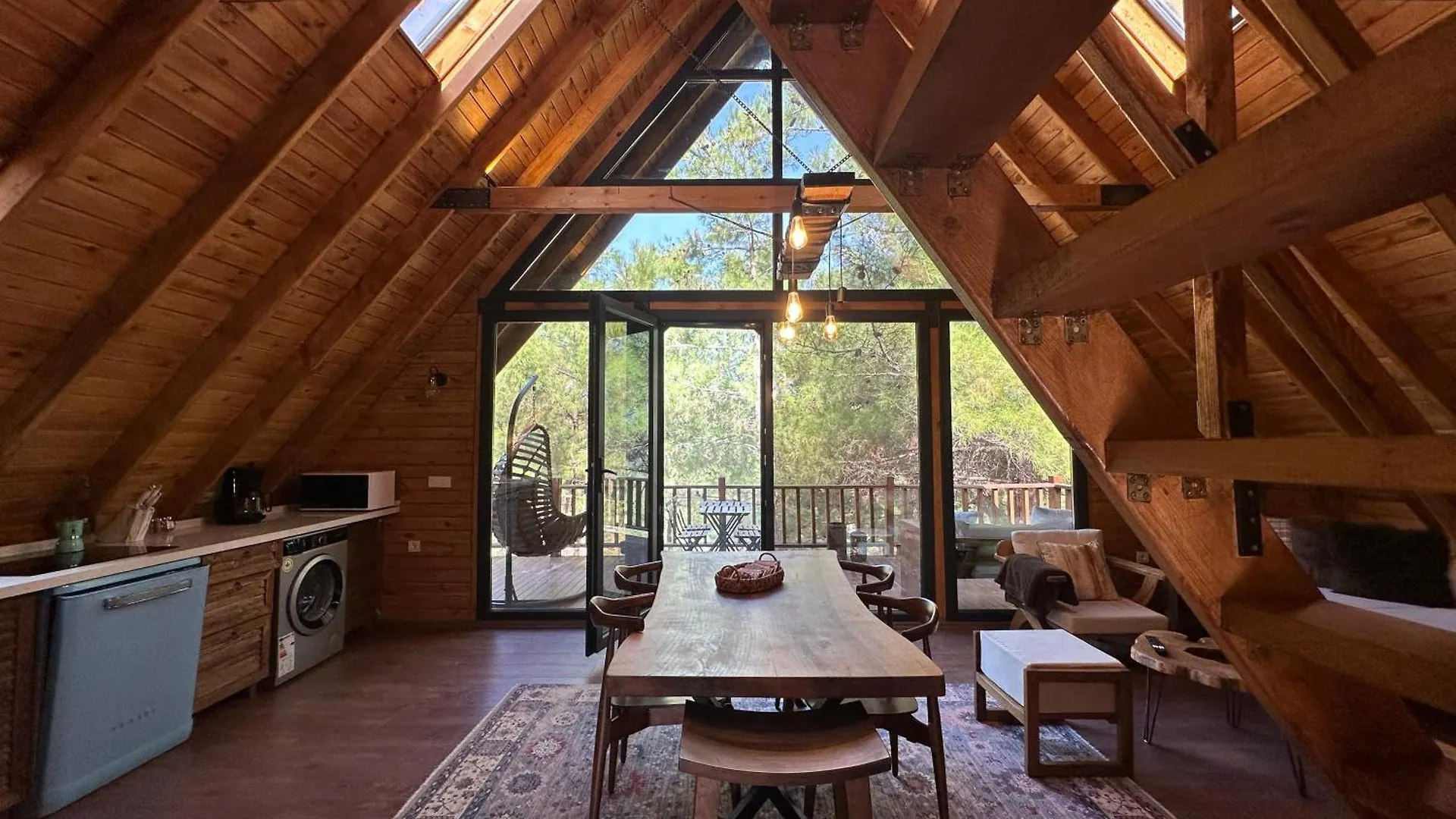 Panurlawoodenhouse Oezel Havuz& Sauna Mavi 0*, Urla