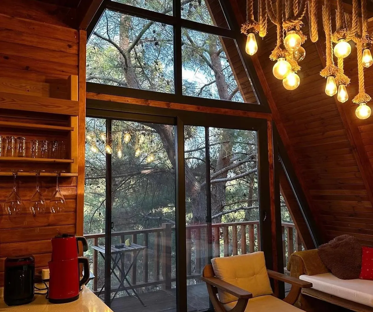 Panurlawoodenhouse Oezel Havuz& Sauna Mavi Urla