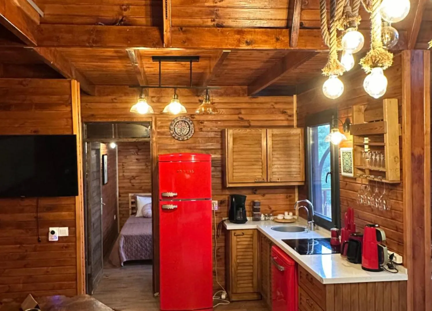 Chaletu Panurlawoodenhouse Oezel Havuz& Sauna Mavi