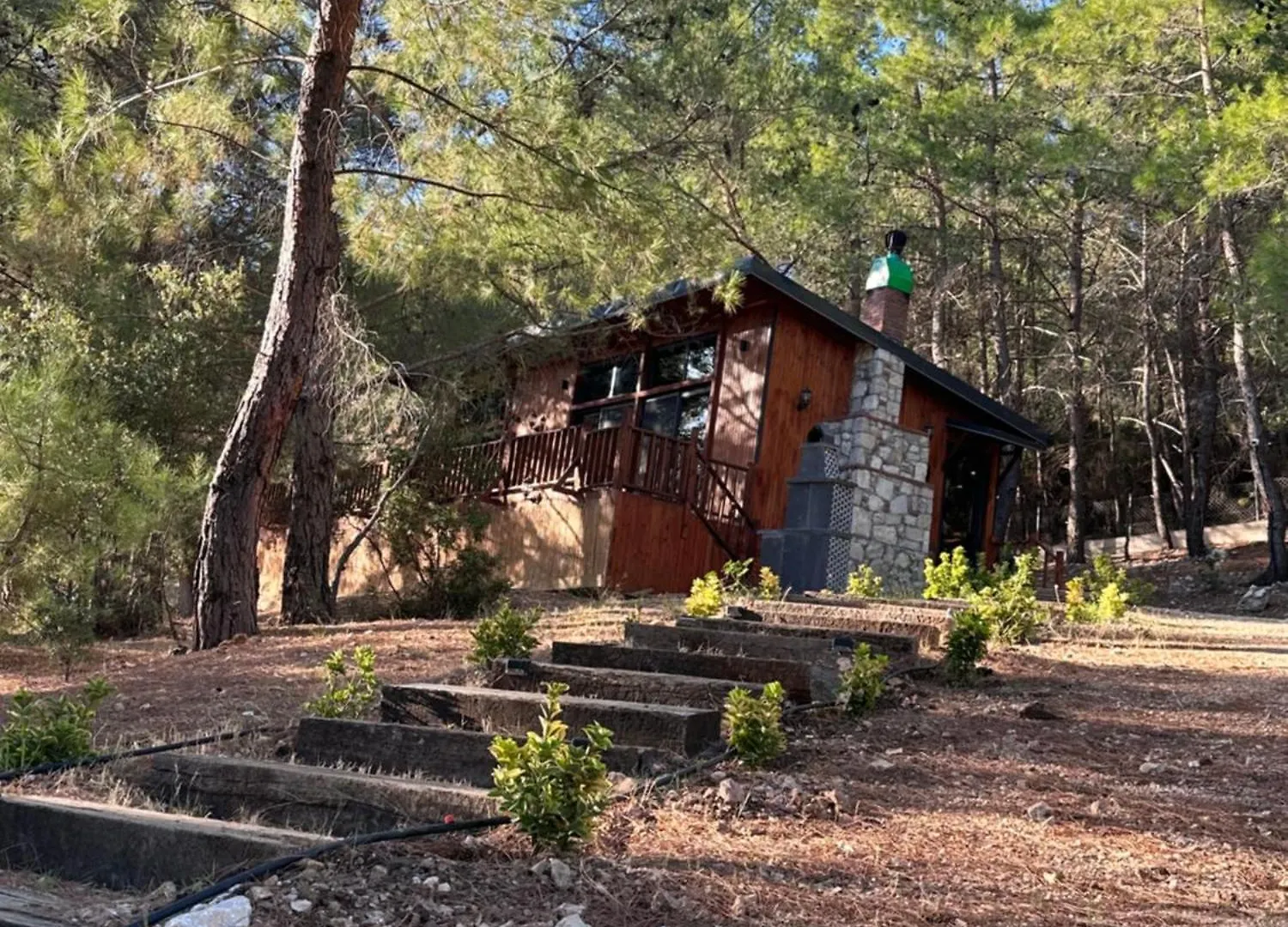 Chaletu Panurlawoodenhouse Oezel Havuz& Sauna Mavi Turcia